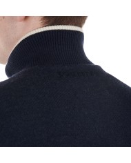 MEN S NYLON + KNIT FULL ZIP HIBRYD JACKET