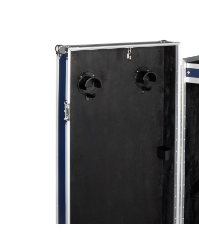 SILVER HARDWARE SADDLE CABINET