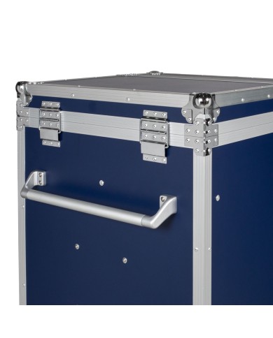 SILVER HARDWARE SADDLE CABINET