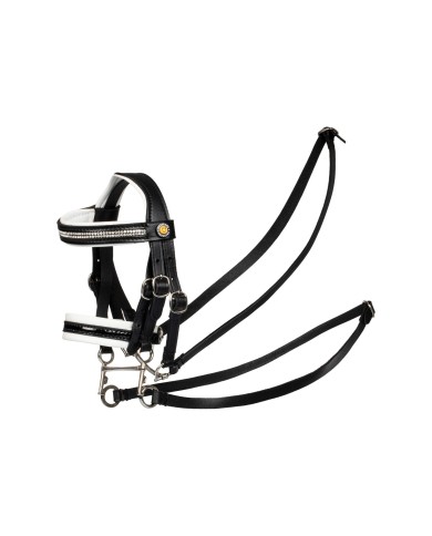 TOY HORSE BRIDLE W/WHITE PADDING ROCK SHEET