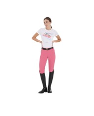 WOMEN S JUMPING HORSE COTTON T-SHIRT