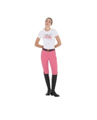 WOMEN S JUMPING HORSE COTTON T-SHIRT