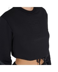 WOMEN S CROPPED ROUNDNECK SWEATSHIRT