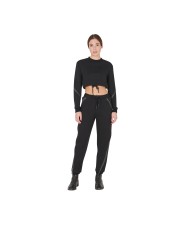 WOMEN S CROPPED ROUNDNECK SWEATSHIRT