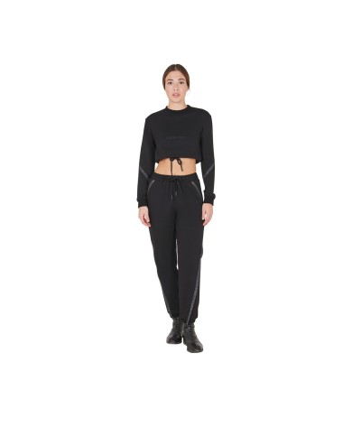 WOMEN S CROPPED ROUNDNECK SWEATSHIRT