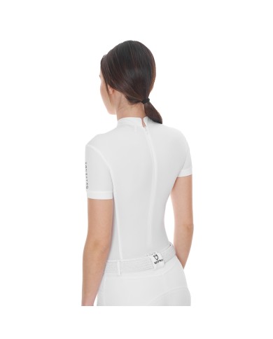 WOMEN S COMPETITION BODY POLO SHIRT SS ZIP