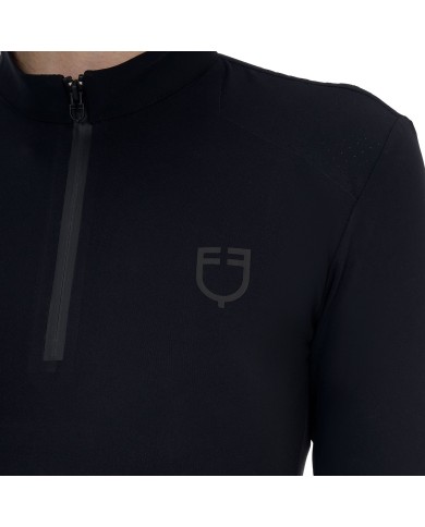 WOMEN S TRAINING RIDERTECHNOLOGY POLO SHIRT LS WITH ZIP