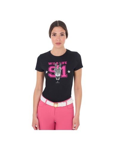 WOMEN S WILD LIFE COTTON T-SHIRT