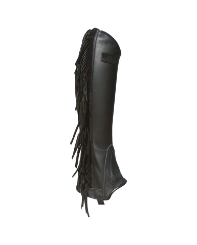 GP FRINGED LEATHER HALF CHAPS