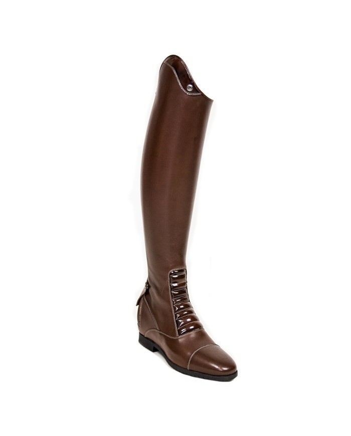 STIVALE FRANCESCHINI MODELLO BOTTICELLI (ALTO) BROWN