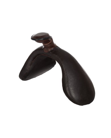 WOODEN FORK WITH HORN