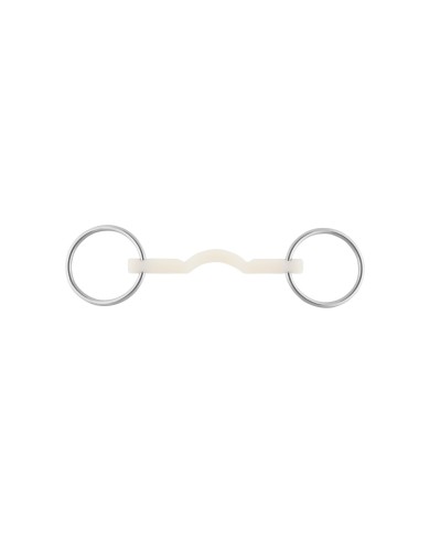 NATHE MULLEN MOUTH BIT HARD 15MM W. 70MM RG. W. PORT