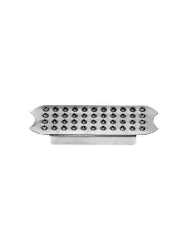 STIRRUP METAL PADS, ST.ST. 4.3/4