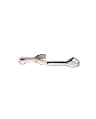 LADIES BALKENHOL SPURS,GERM.SILV. 40MM W.ROWEL 4