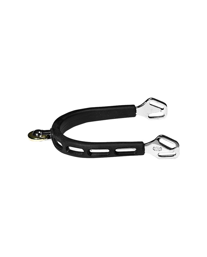 SPURS ULTRA FIT EXTRA GRIP, ST.ST. 25MM W.CF.ROLLER HORIZ.