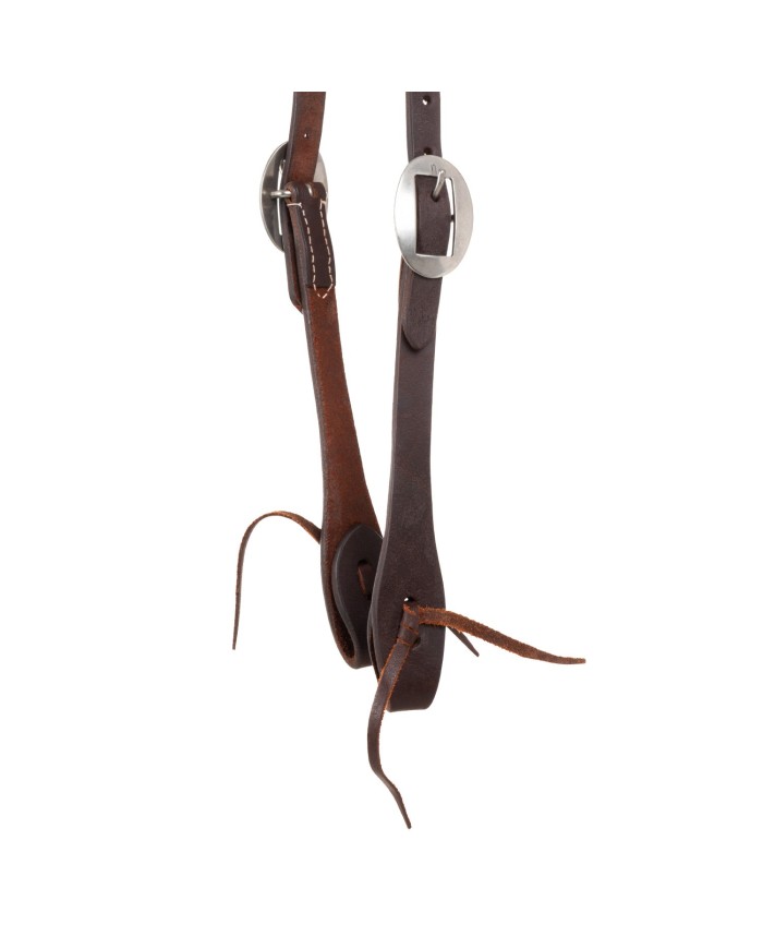 SINGLE EAR TIE ENDS WESTERN BRIDLE