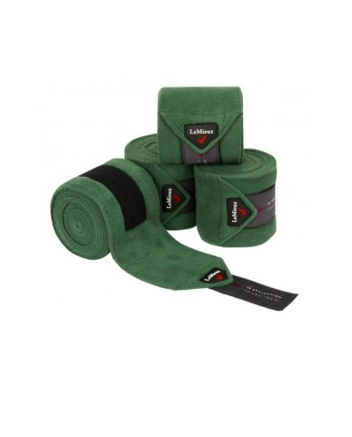 POLO BANDAGES HUNTER GREEN SET OF 4