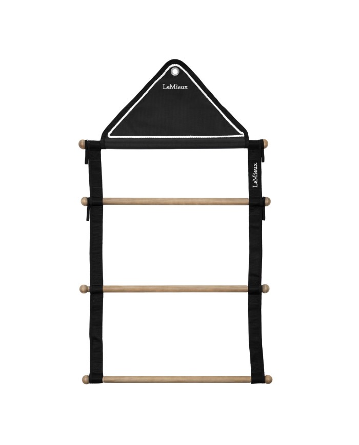SHOW RUG HANGING RACK BLACK
