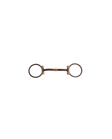 FILETTO WESTERN D FERRO NERO DECORATO C/SEMISNODO