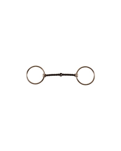 FILETTO WESTERN TORCIGLIONE FERRO NERO GROSSO