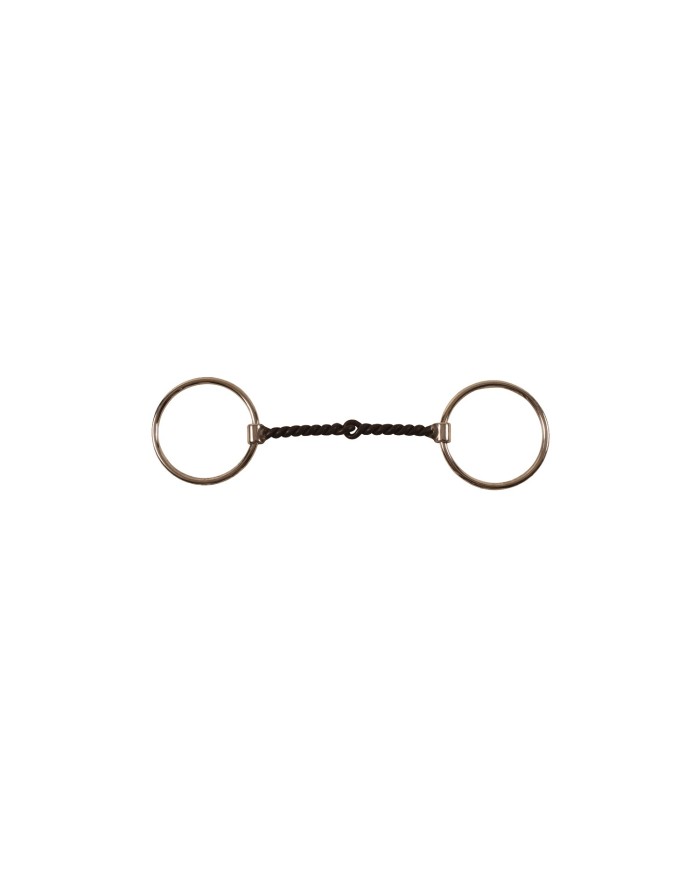 FILETTO WESTERN TORCIGLIONE FERRO NERO GROSSO