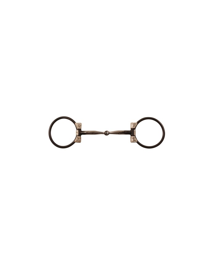 FILETTO WESTERN D FERRO NERO DECORATO