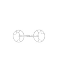 FILETTO WESTERN GONZALES IMBOCCATURA TORCIGLIONE METALAB SILVER