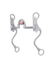 MORSO CORRECTIONAL CON RULLO IN RAME ASTE CURVE DECORATE 11MM
