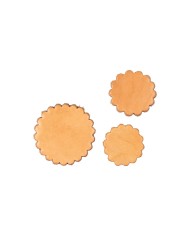 LEATHER ROSSET POOL S (2PCS)