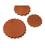 LEATHER ROSSET POOL S (2PCS)