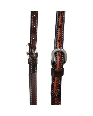 SNAKE ONE EAR WESTERN BRIDLE