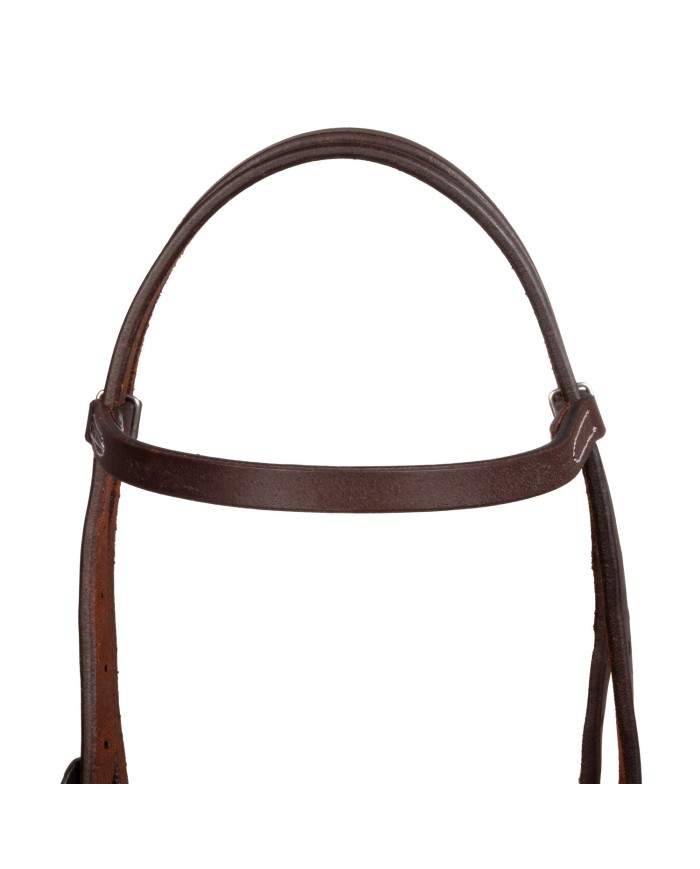 WESTERN FANCY GERMAN SILVER BUCKELS BRIDLE
