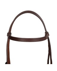 WESTERN FANCY GERMAN SILVER BUCKELS BRIDLE