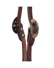 ONE EAR GERMAN BUCKLES WESTERN BRIDLE