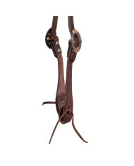 ONE EAR GERMAN BUCKLES WESTERN BRIDLE