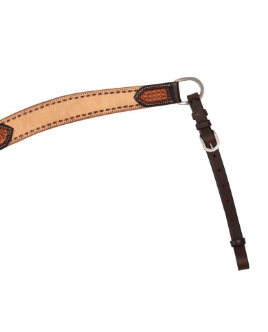 2 TONE WESTERN BREASTCOLLAR