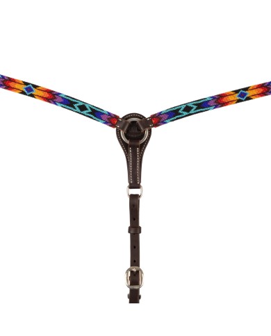 SERAPE BEADED WESTERN OIL BREASTPLATE