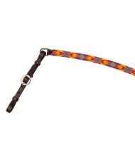 MULTICOLOR BEADED WESTERN OIL BREASTPLATE