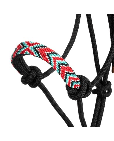 CODY BEADED ROPE HALTER