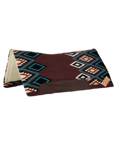 TEXAS WESTERN SADDLE PAD WOOL 33X35