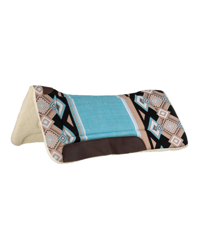 KANSAS WESTERN SADDLE PAD ECO WOOL PADDING