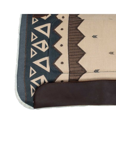 COLORADO WESTERN SADDLE PAD ECO WOOL PADDING