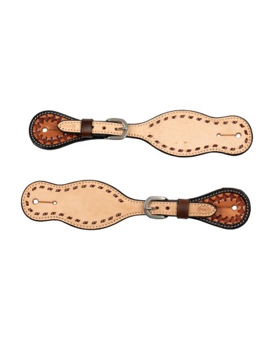 2 TONE WESTERN SPUR STRAP