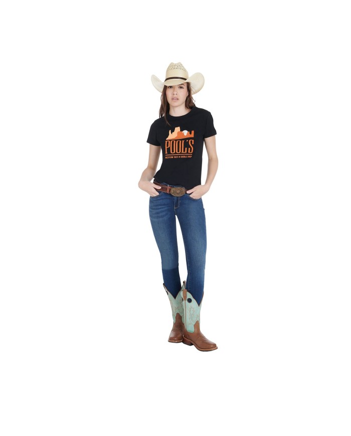 MOUNTAIN WOMAN COTTON T-SHIRT