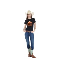 MOUNTAIN WOMAN COTTON T-SHIRT