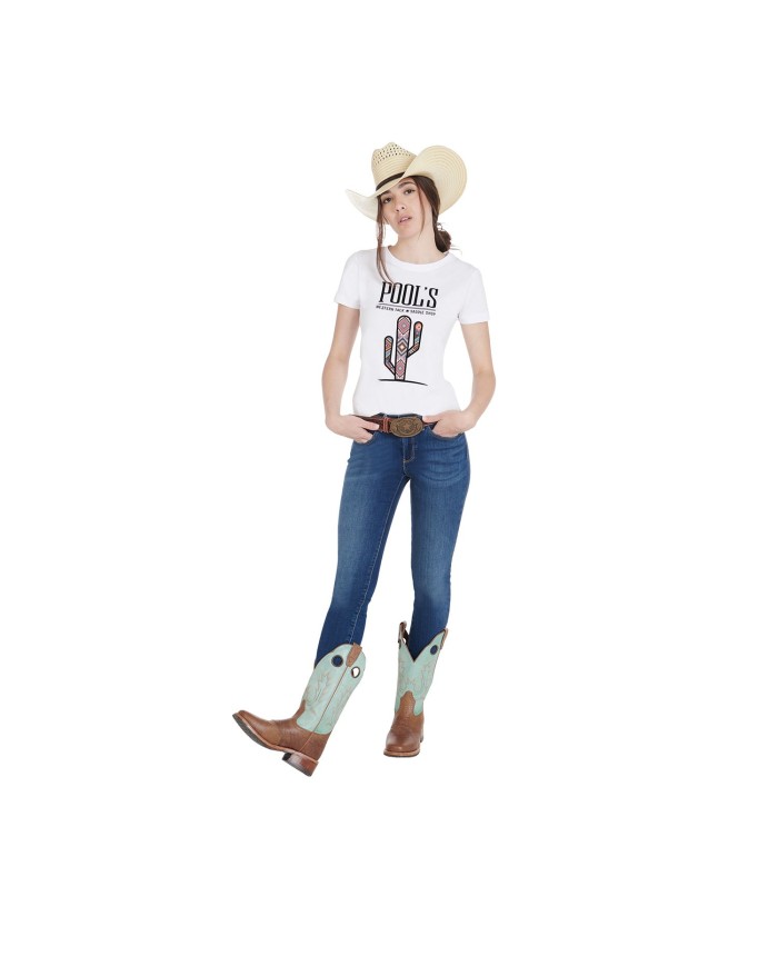 CACTUS TOTEM WOMAN COTTON T-SHIRT