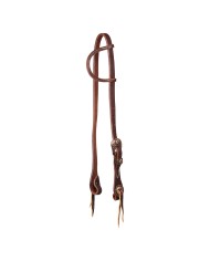 3/4 SLIP EAR W/ANT COPPER BUCKLE AND CONCHOS