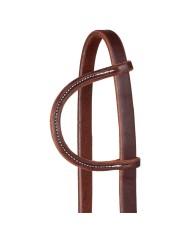 3/4 SLIP EAR W/ANT COPPER BUCKLE AND CONCHOS