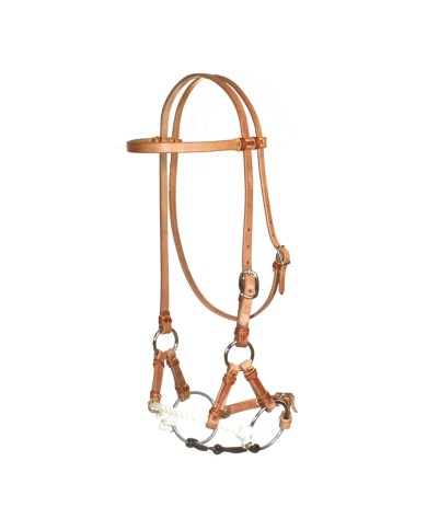 SIDE PULL CUOIO GRASSO C/MORSO SCHUTZ BROTHERS