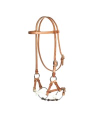SIDE PULL CUOIO GRASSO C/MORSO SCHUTZ BROTHERS